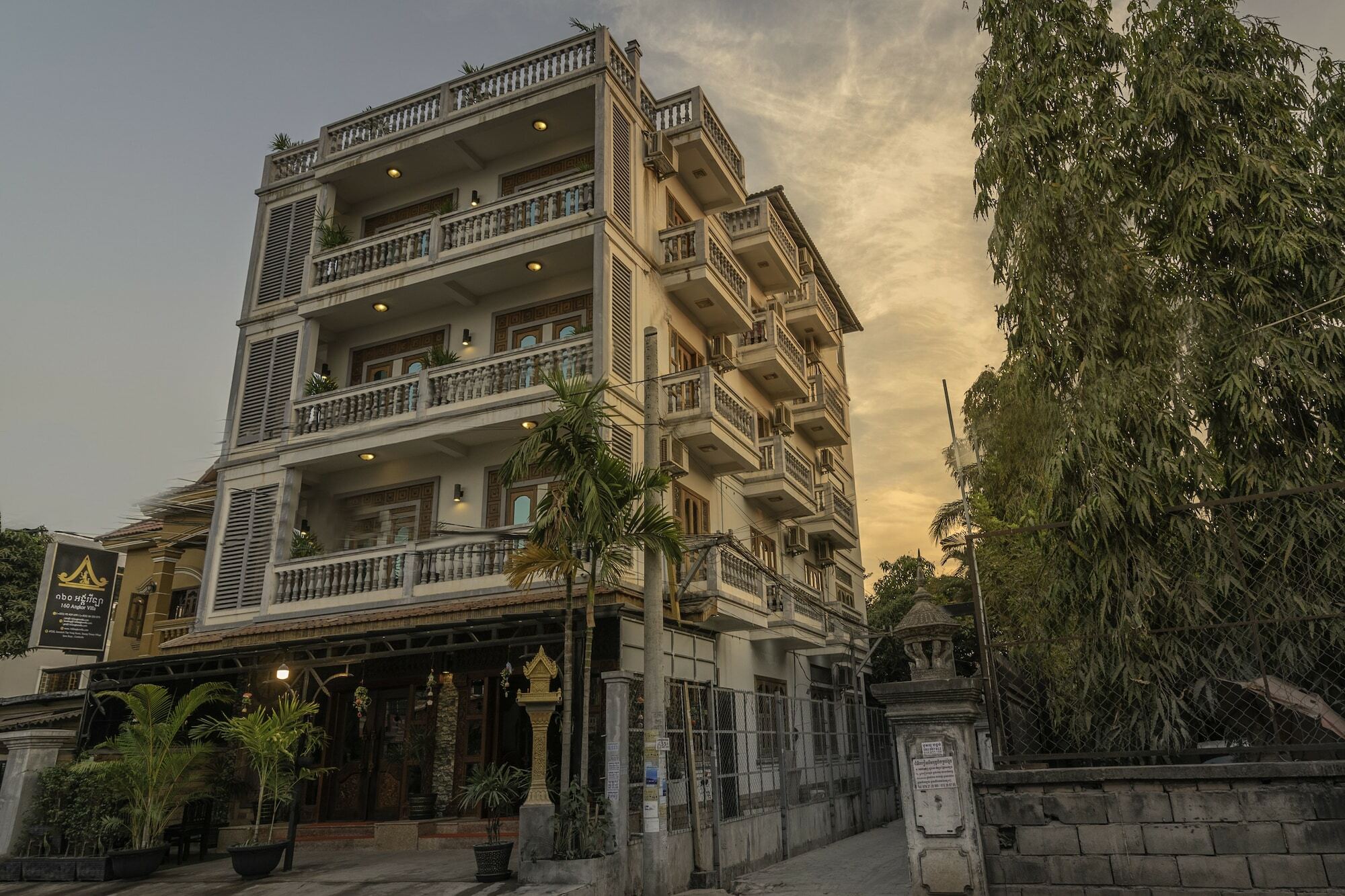 160 Angkor Villa Siem Reap Exterior foto